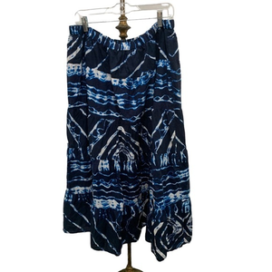 Maxi Boho Skirt Plus Size Tab Missing Possibly A 16/18 See‎ Measurement